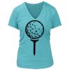 Women's Premium Deep V-Neck T-Shirt Thumbnail