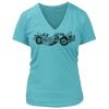 Women's Premium Deep V-Neck T-Shirt Thumbnail