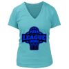 Women's Premium Deep V-Neck T-Shirt Thumbnail