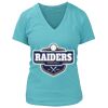 Women's Premium Deep V-Neck T-Shirt Thumbnail