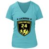 Women's Premium Deep V-Neck T-Shirt Thumbnail