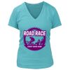 Women's Premium Deep V-Neck T-Shirt Thumbnail