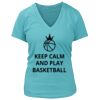Women's Premium Deep V-Neck T-Shirt Thumbnail