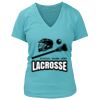 Women's Premium Deep V-Neck T-Shirt Thumbnail
