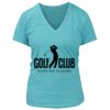 Women's Premium Deep V-Neck T-Shirt Thumbnail