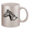 11oz Metallic Silver Mug Thumbnail