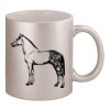11oz Metallic Silver Mug Thumbnail