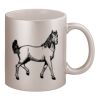 11oz Metallic Silver Mug Thumbnail