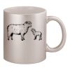 11oz Metallic Silver Mug Thumbnail