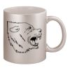 11oz Metallic Silver Mug Thumbnail