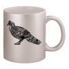 11oz Metallic Silver Mug Thumbnail