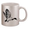 11oz Metallic Silver Mug Thumbnail
