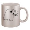 11oz Metallic Silver Mug Thumbnail