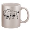 11oz Metallic Silver Mug Thumbnail