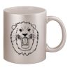 11oz Metallic Silver Mug Thumbnail