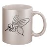 11oz Metallic Silver Mug Thumbnail