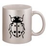 11oz Metallic Silver Mug Thumbnail