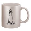 11oz Metallic Silver Mug Thumbnail