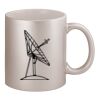 11oz Metallic Silver Mug Thumbnail