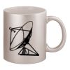 11oz Metallic Silver Mug Thumbnail