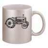 11oz Metallic Silver Mug Thumbnail