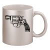 11oz Metallic Silver Mug Thumbnail