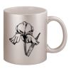 11oz Metallic Silver Mug Thumbnail
