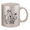 11oz Metallic Silver Mug Thumbnail