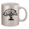 11oz Metallic Silver Mug Thumbnail