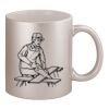 11oz Metallic Silver Mug Thumbnail