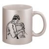 11oz Metallic Silver Mug Thumbnail