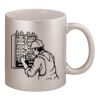 11oz Metallic Silver Mug Thumbnail