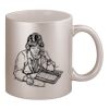 11oz Metallic Silver Mug Thumbnail
