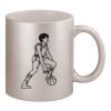 11oz Metallic Silver Mug Thumbnail