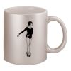 11oz Metallic Silver Mug Thumbnail