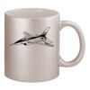 11oz Metallic Silver Mug Thumbnail