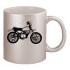 11oz Metallic Silver Mug Thumbnail