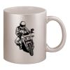 11oz Metallic Silver Mug Thumbnail