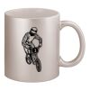 11oz Metallic Silver Mug Thumbnail