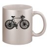 11oz Metallic Silver Mug Thumbnail