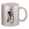 11oz Metallic Silver Mug Thumbnail