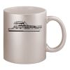 11oz Metallic Silver Mug Thumbnail
