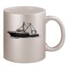 11oz Metallic Silver Mug Thumbnail