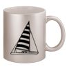 11oz Metallic Silver Mug Thumbnail