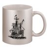 11oz Metallic Silver Mug Thumbnail