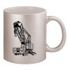 11oz Metallic Silver Mug Thumbnail