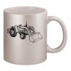 11oz Metallic Silver Mug Thumbnail