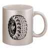 11oz Metallic Silver Mug Thumbnail