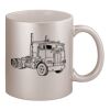 11oz Metallic Silver Mug Thumbnail