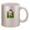 11oz Metallic Silver Mug Thumbnail